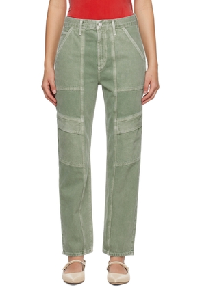AGOLDE Green Cooper Jeans