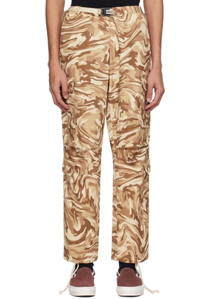 Advisory Board Crystals Brown Camouflage Trousers