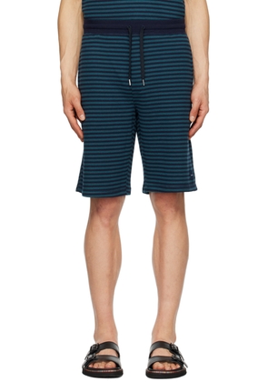 Paul Smith Navy Striped Shorts