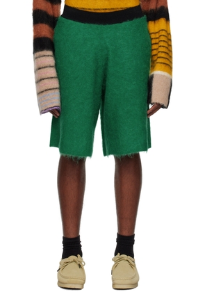 ZANKOV Green Marcell Shorts