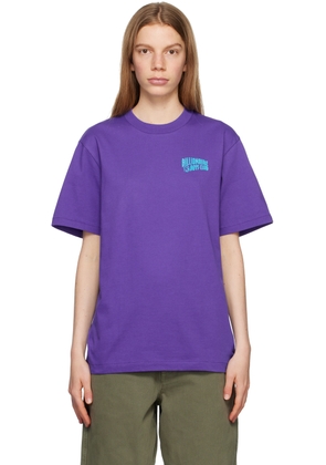 Billionaire Boys Club Purple Small Arch Logo T-Shirt