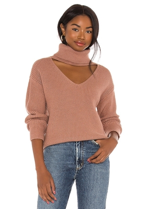 Lovers and Friends Tove Sweater in Blush. Size L, S, XL, XS, XXS.
