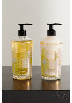 Baobab Collection - Miami Body & Hand Lotion And Hand Wash Gel Gift Set, 2 X 350ml - Yellow - One size