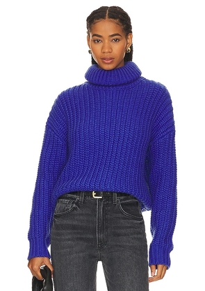 LBLC The Label Jayden Sweater in Blue. Size S, XS.