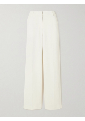 TOTEME - Organic Cotton-twill Wide-leg Pants - White - DK34,DK36,DK38,DK40