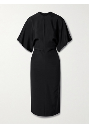 FFORME - Ekani Silk Midi Dress - Black - x small,small,medium,large,x large