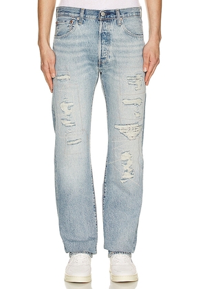 LEVI'S 501 93 Straight Jean in Blue. Size 30, 32, 34, 36.