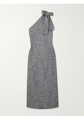 Lisa Marie Fernandez - + Net Sustain One-shoulder Woven Maxi Dress - Gray - 0,1,2,3,4
