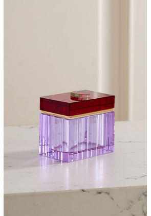 Reflections Copenhagen - Crystal Trinket Box - Red - One size