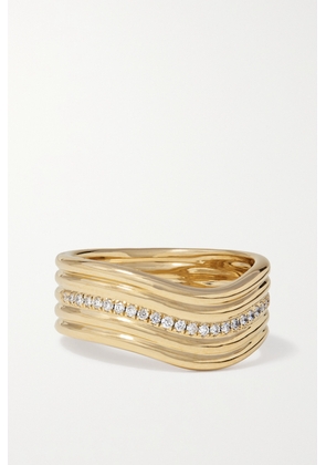 Almasika - Berceau 18-karat Gold Diamond Ring - 6