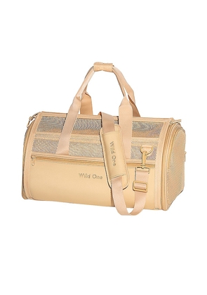 Wild One Air Travel Carrier in Tan.