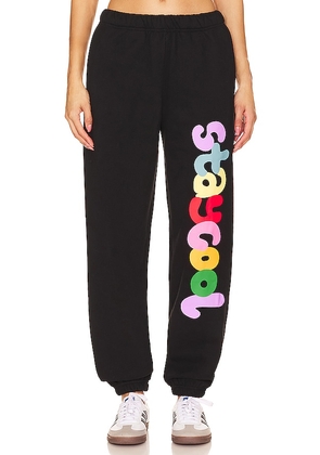 Stay Cool Bubble Sweatpants in Black. Size XL/1X.