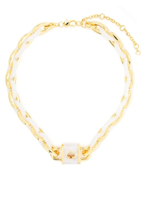 Kate Spade cable-link chain necklace - Gold