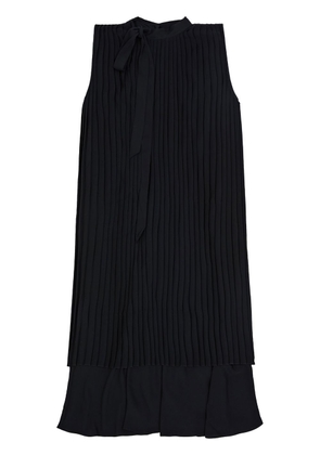 MM6 Maison Margiela layered sleeveless dress - Black