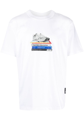 New Balance Dad Shoes cotton T-shirt - White