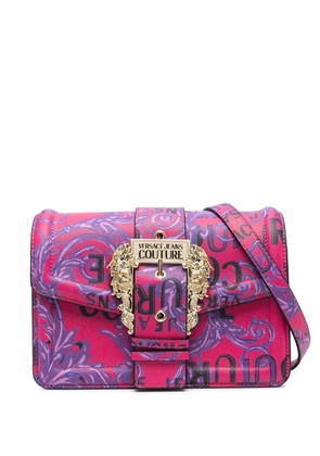 Versace Jeans Couture Couture-print crossbody bag - Purple