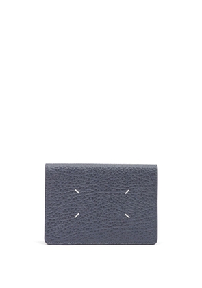 Maison Margiela four-stitch leather document holder - Blue