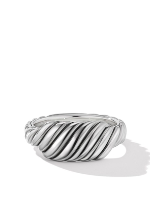 David Yurman sterling silver Sculpted Cable Contour ring