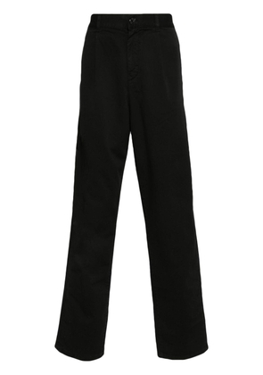 Missoni embroidered-motif chino trousers - Black