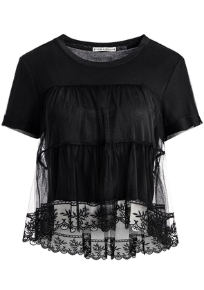 alice + olivia Dreema short sleeve T-shirt - Black