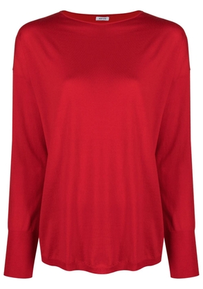 ASPESI fine-knit virgin-wool jumper - Red