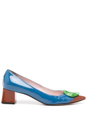 Christian Dior Pre-Owned 50mm patent-leather pumps - Multicolour
