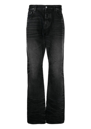 AMIRI straight-leg stonewashed jeans - Black