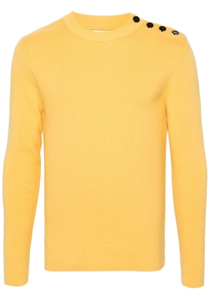 FURSAC buttoned-shoulder jumper - Yellow