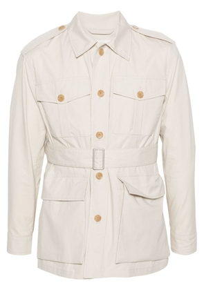 FURSAC cotton military jacket - Neutrals