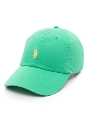 Polo Ralph Lauren embroidered-logo cotton baseball cap - Green