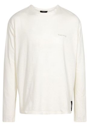 Twenty Montreal Fleury Slub long-sleeve T-shirt - White