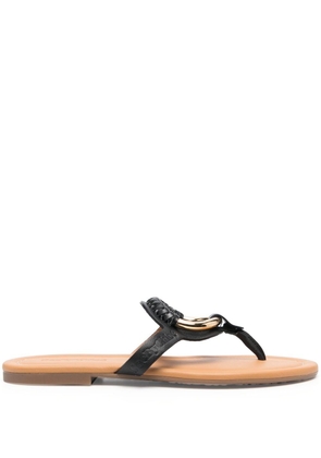 See by Chloé Hana thong-strap sandals - Black