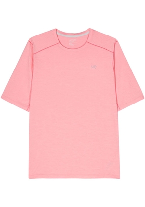 Arc'teryx Cormac logo-print T-shirt - Pink