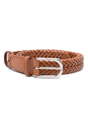 Claudie Pierlot braided leather belt - Brown