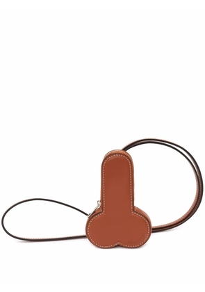 JW Anderson penis coin purse - Brown