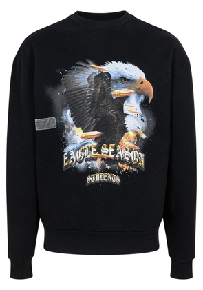 Students Golf Eagle Season crew-neck sweatshirt - Black