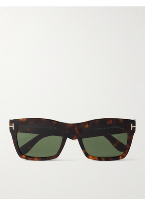 TOM FORD - Nico Square-Frame Tortoiseshell Acetate Sunglasses - Men - Tortoiseshell
