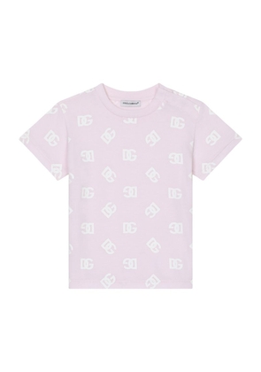 Dolce & Gabbana Kids Logo Print T-Shirt (3-30 Months)