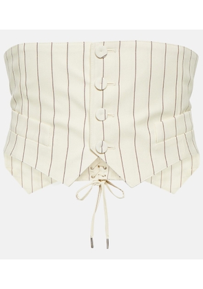 Jean Paul Gaultier Striped corset
