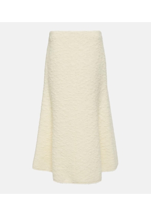 Chloé Wool-blend midi skirt