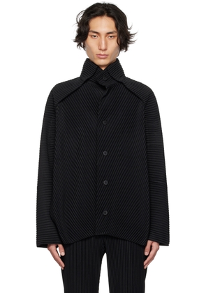 HOMME PLISSÉ ISSEY MIYAKE Black Monthly Color July Jacket