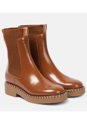 Chloé Noua leather ankle boots