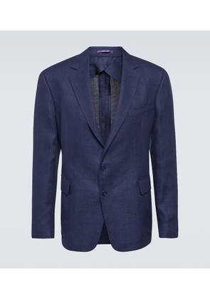 Ralph Lauren Purple Label Linen, silk, and cotton blazer