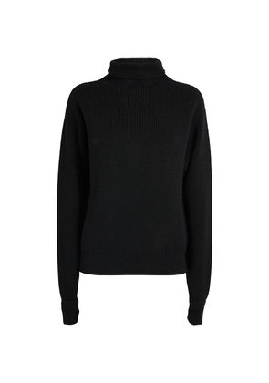 Jil Sander Wool High-Neck Sweater