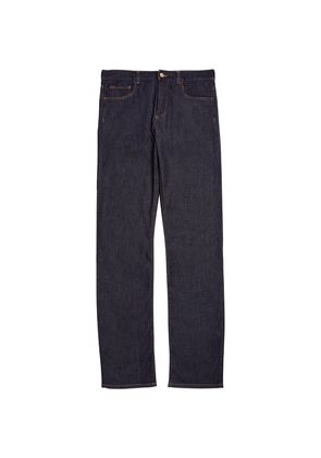 Canali Mid-Rise Slim Jeans