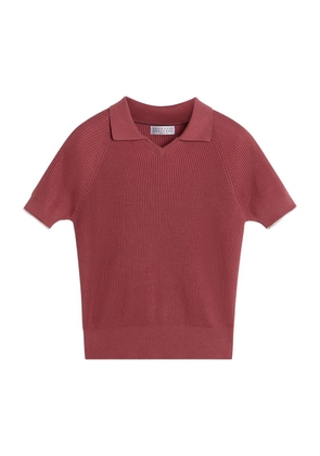 Brunello Cucinelli Kids Polo Sweater (4-12+ Years)
