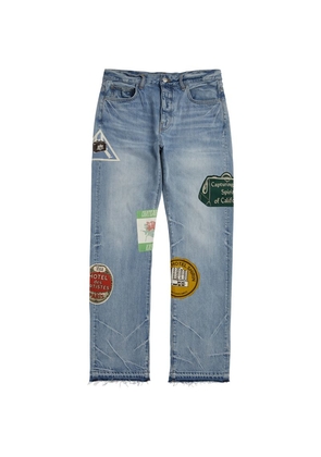 Amiri Travel-Patch Straight Jeans