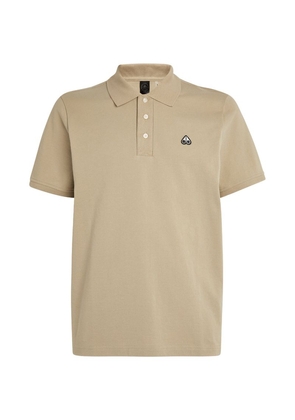 Moose Knuckles Cotton Pique Logo Polo Shirt