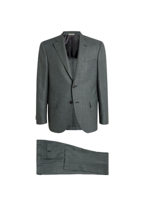Corneliani Wool-Silk Blend 2-Piece Suit