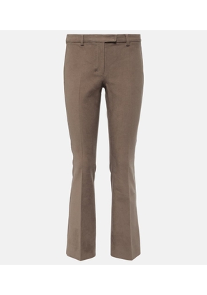 'S Max Mara Orvieto cotton-blend jersey straight pants